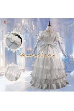Identity V Bloody Queen Mary Promised Day White Wedding Gown Cosplay Costume